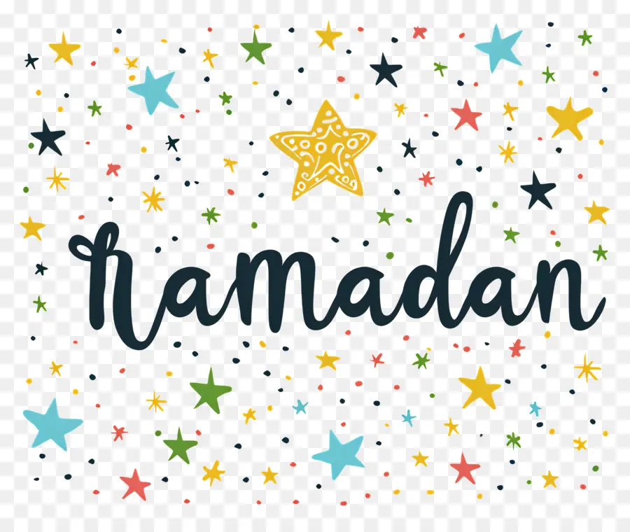 Le Mois De Ramadan，Les étoiles PNG