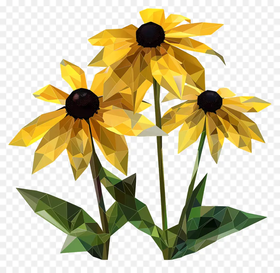 Numérique Fleur，Tournesols PNG