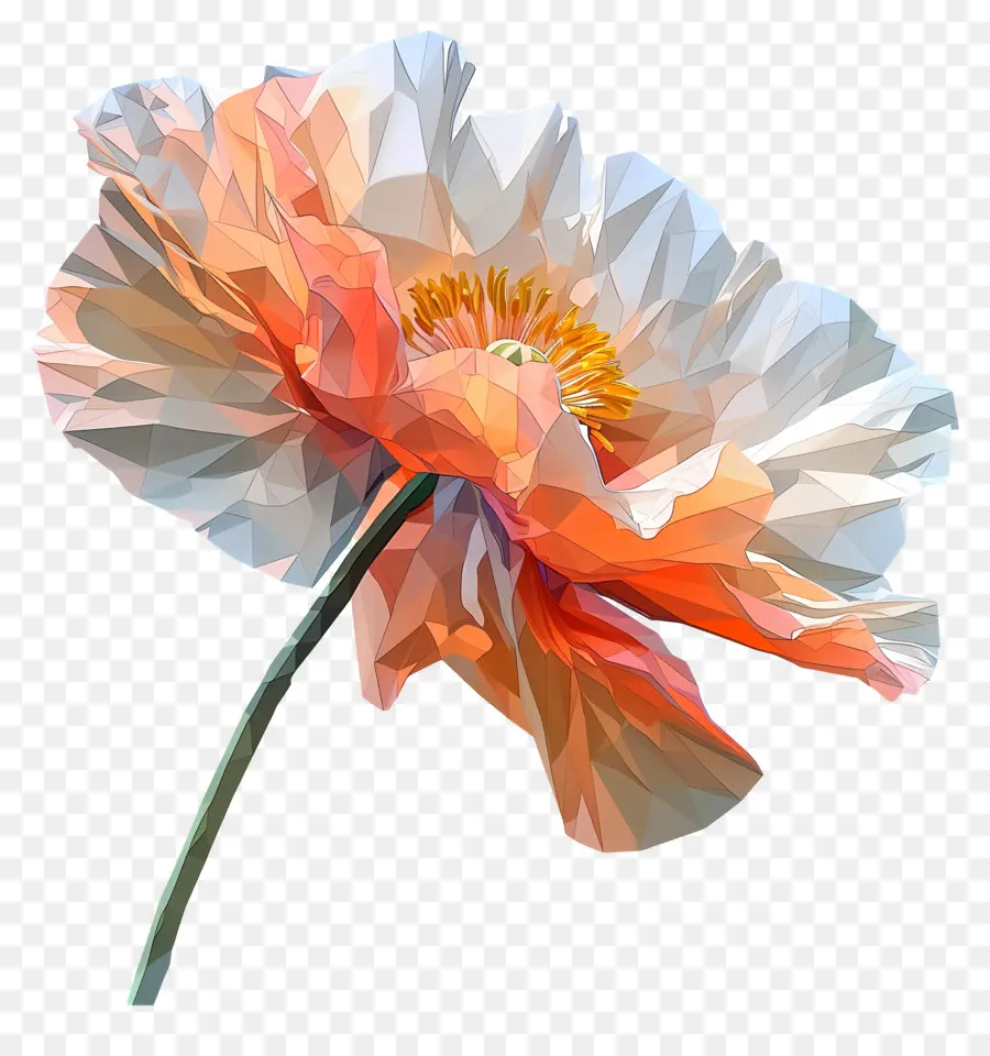 Art Numérique，Fleur PNG