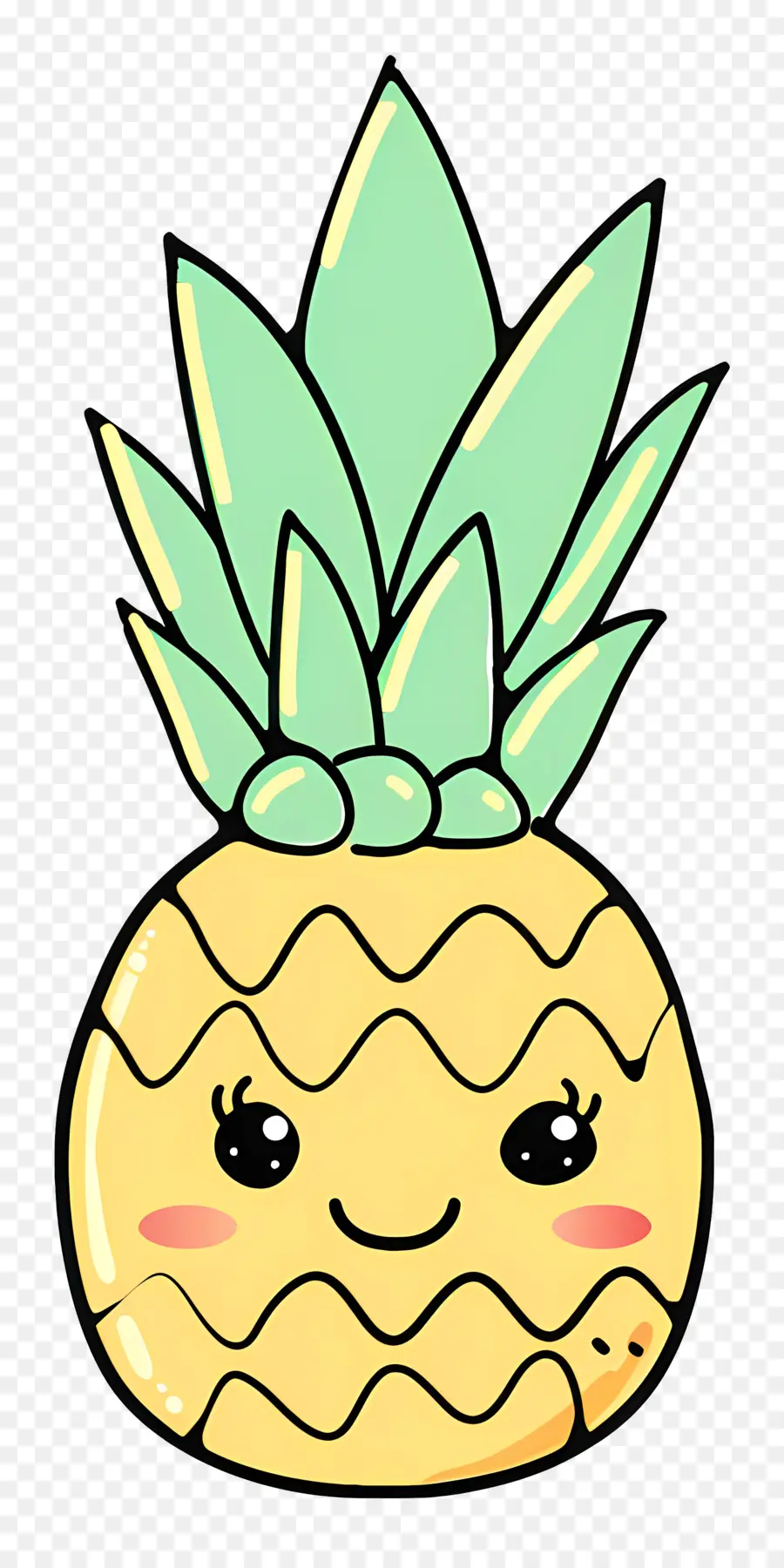 L'ananas，Dessin Animé PNG
