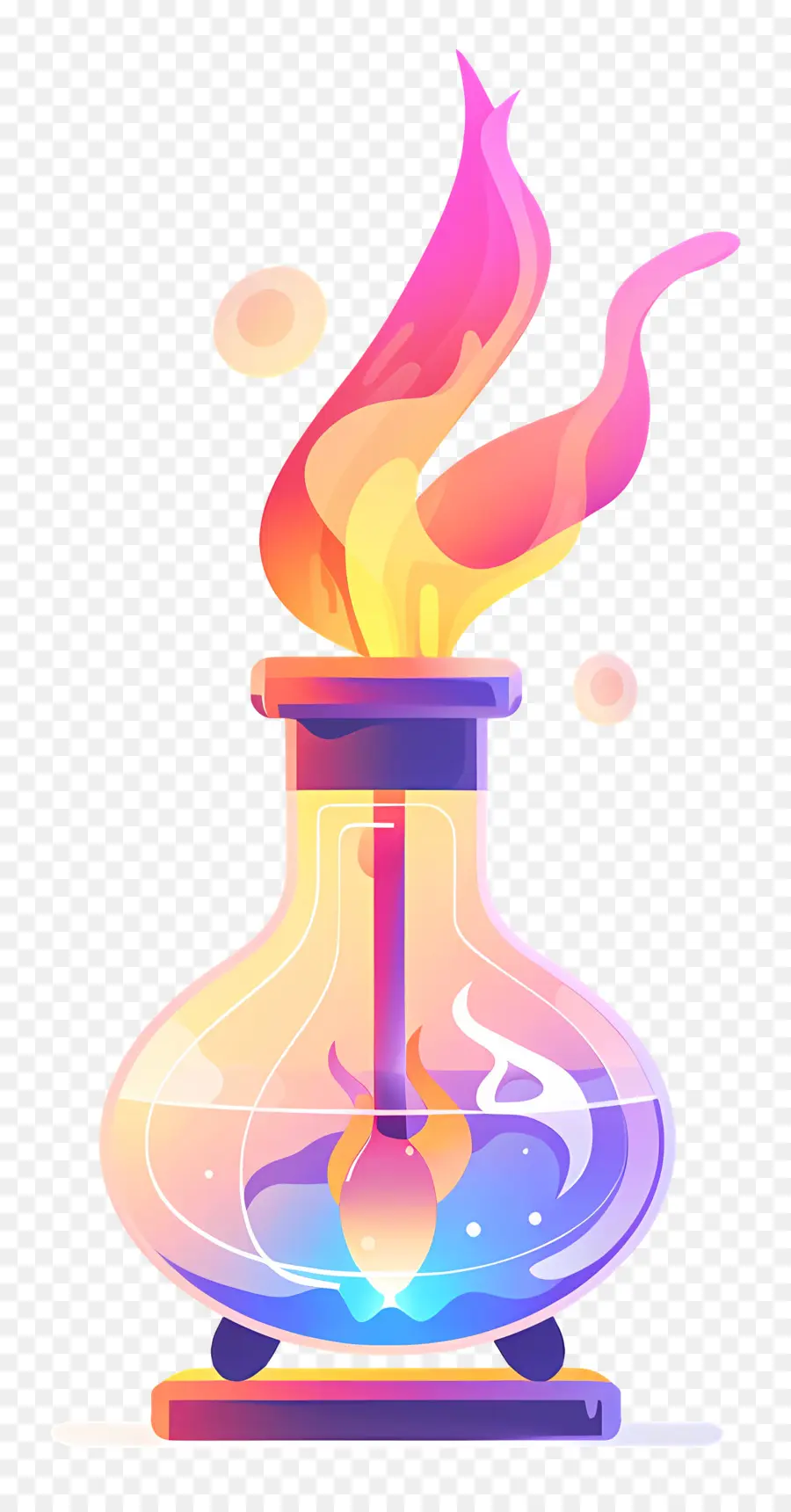 Brûleur Chimique，Flamme Colorée PNG