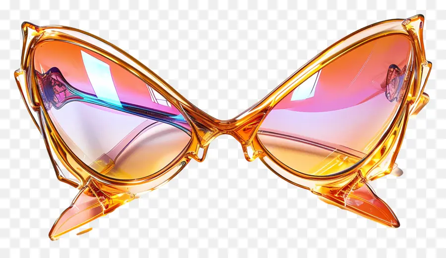 Conception De Lunettes De Soleil，Lunettes De Soleil Papillon PNG