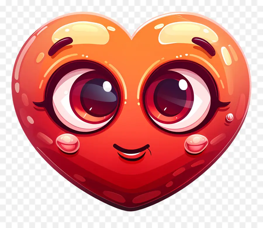 Coeur émoji，Emoji Coeur PNG