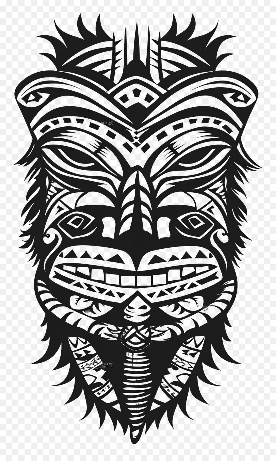 Tatouage Polynésien，Tatouage Traditionnel PNG