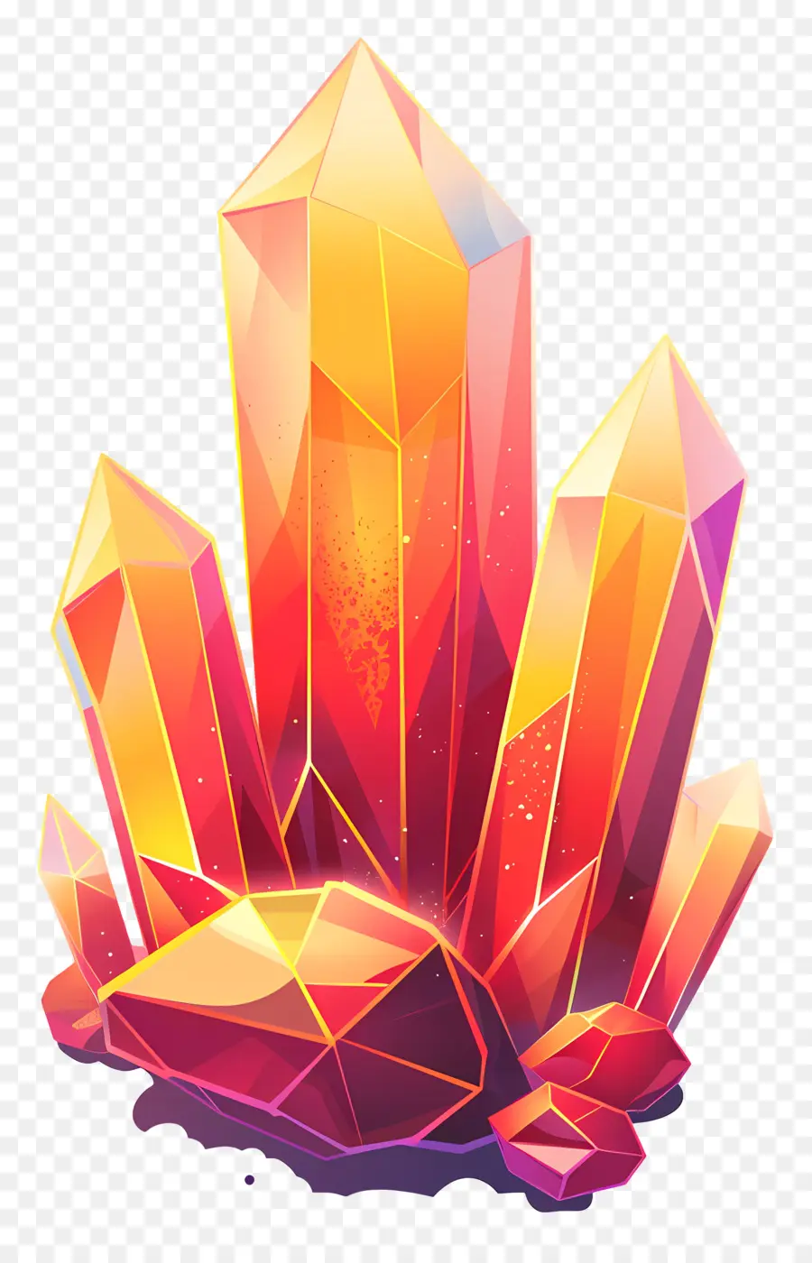 Cristal，Cristaux PNG