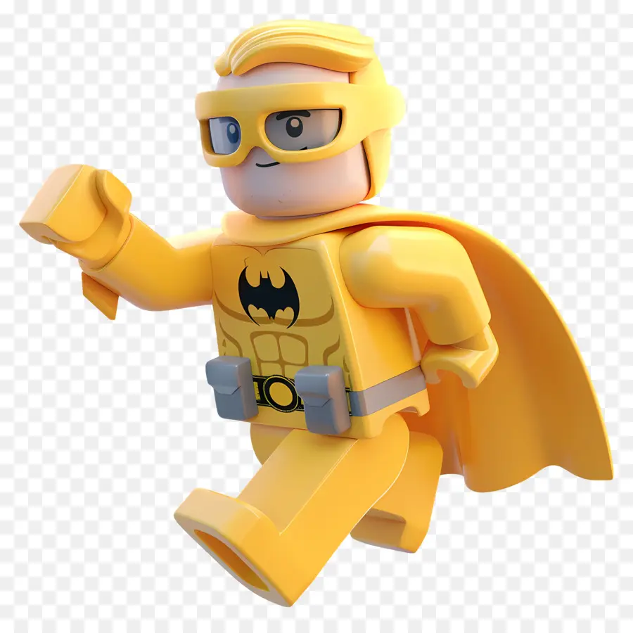 Déguisement Jaune，Figurine Lego Jaune PNG