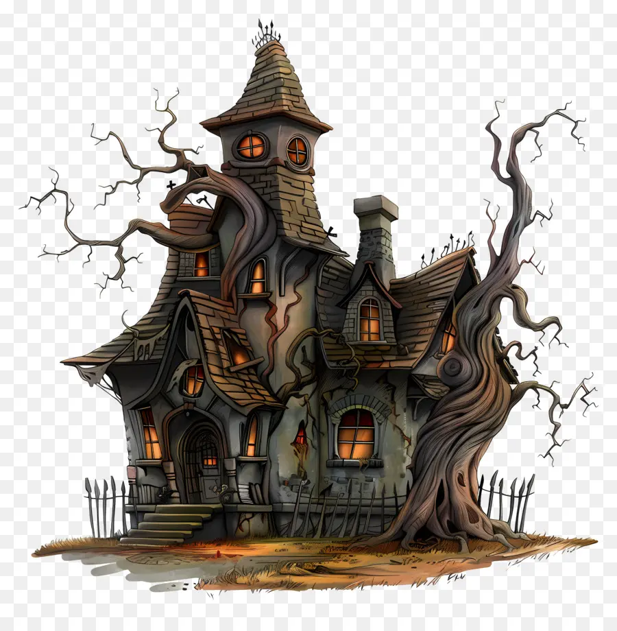 Maison Hantée，Spooky PNG