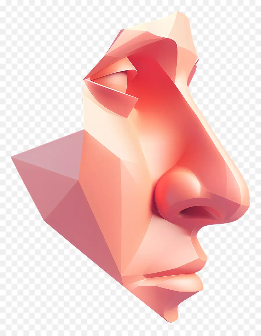 Nez Clipart，Modélisation 3d PNG