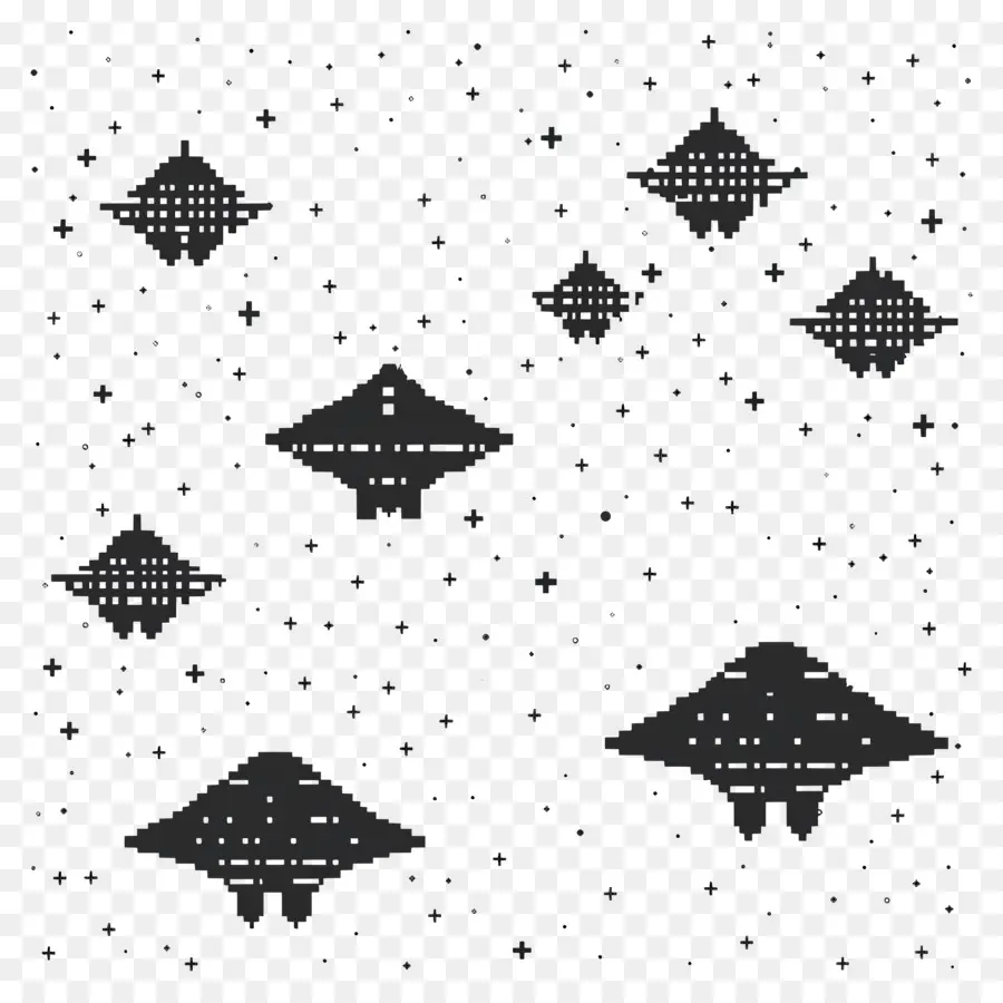 Space Invaders，Vaisseau Spatial Extraterrestre PNG