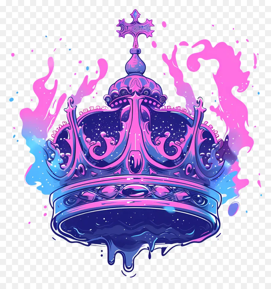 Couronne De Vapor，Vaporwave PNG