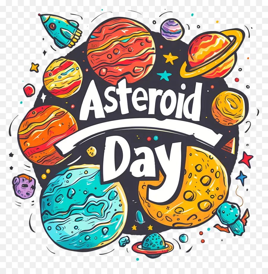 International Astéroïde Jour，L'astronomie PNG