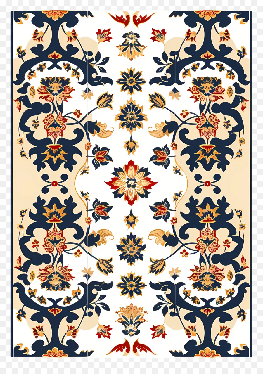 Motif Border Islamic Pattern，Ornement Modèle PNG