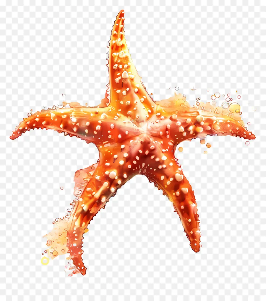 Mignon étoiles De Mer，étoile De Mer Animée PNG