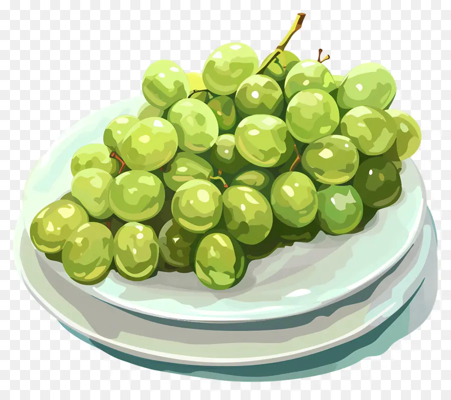 Raisins Verts，Plaque PNG