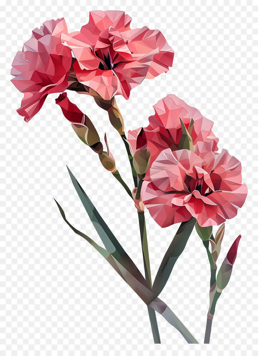 Numérique Fleur，Fleur Rose PNG