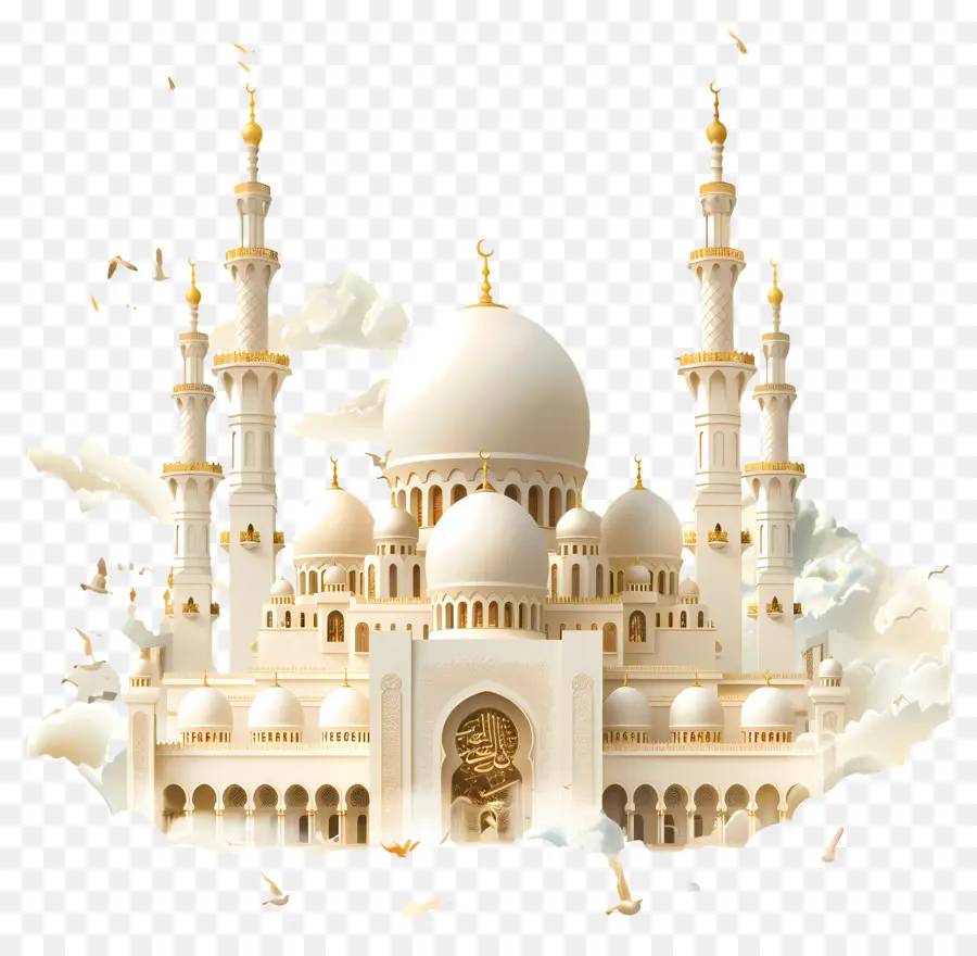 L'aïd Aladha，Grande Mosquée Dubaï PNG