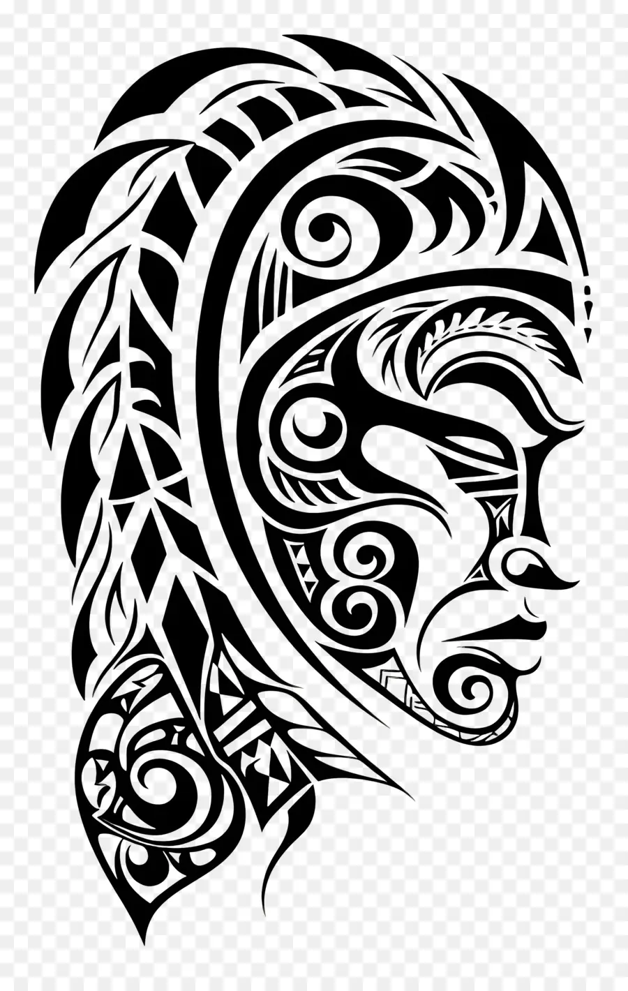 Tatouage Maori，La Conception Tribale PNG