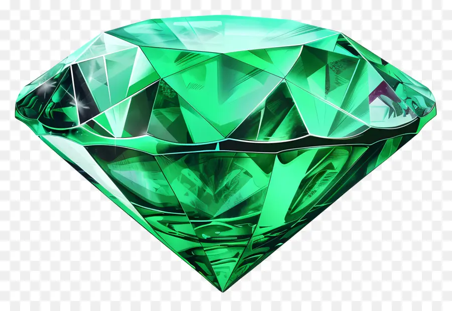 Pierre D'émeraude，Le Diamant Vert PNG