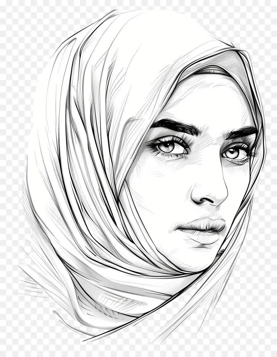 Hijab，Islamique Femme PNG