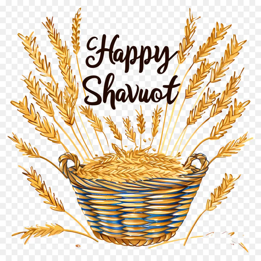 Happy Shavuot，Le Blé PNG