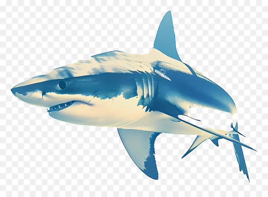 Requin，Requin Blanc PNG