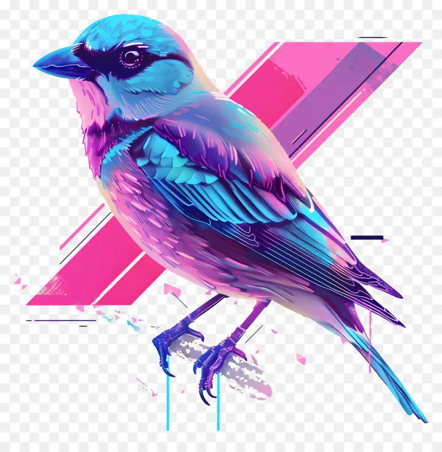 Oiseau De Vapor，Vaporwave PNG