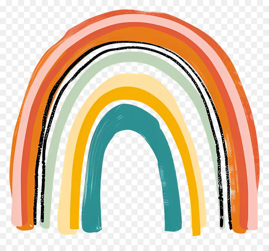 Arc En Ciel，Coloré PNG