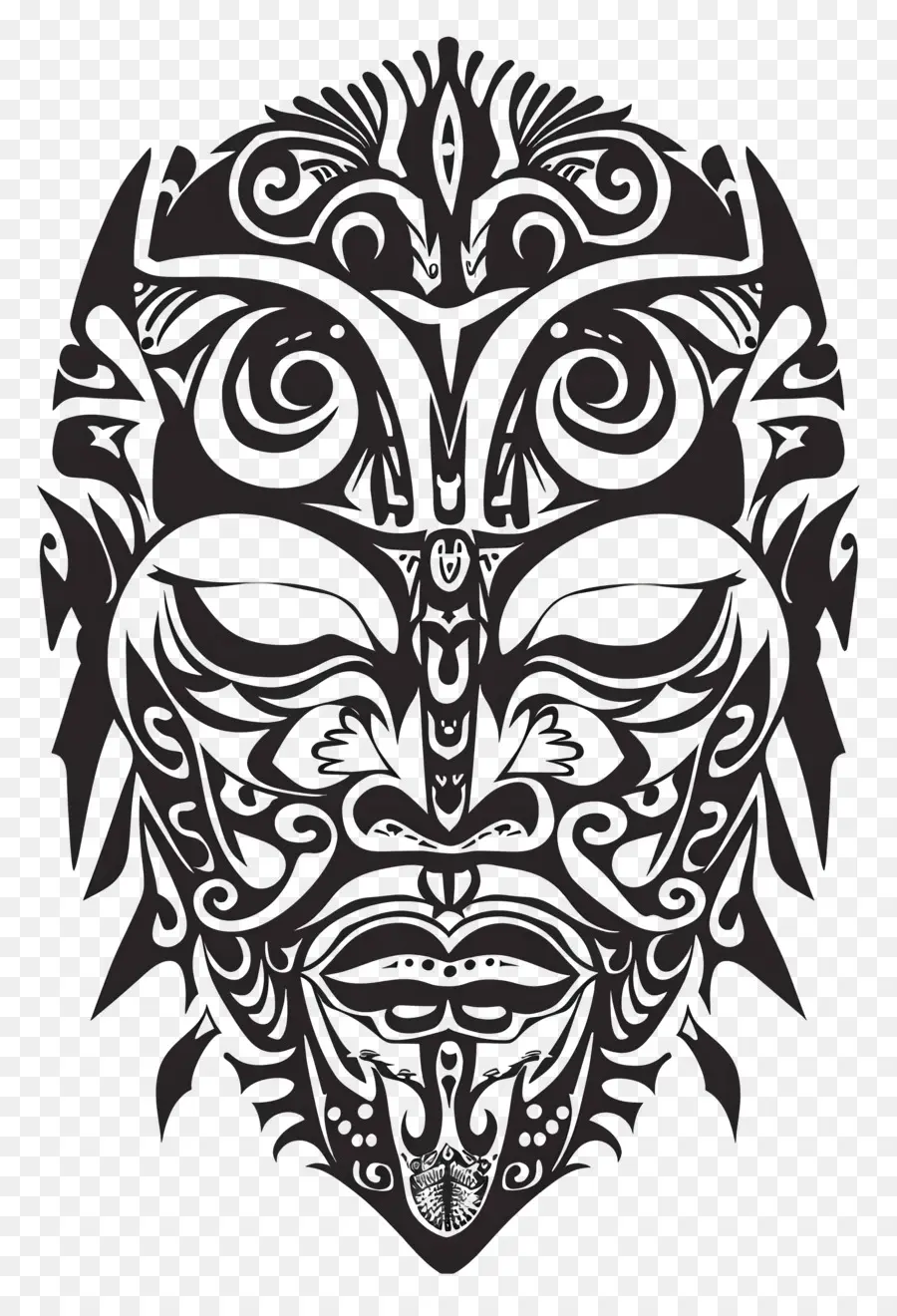 Tatouage Maori，Tatouage Tribal PNG