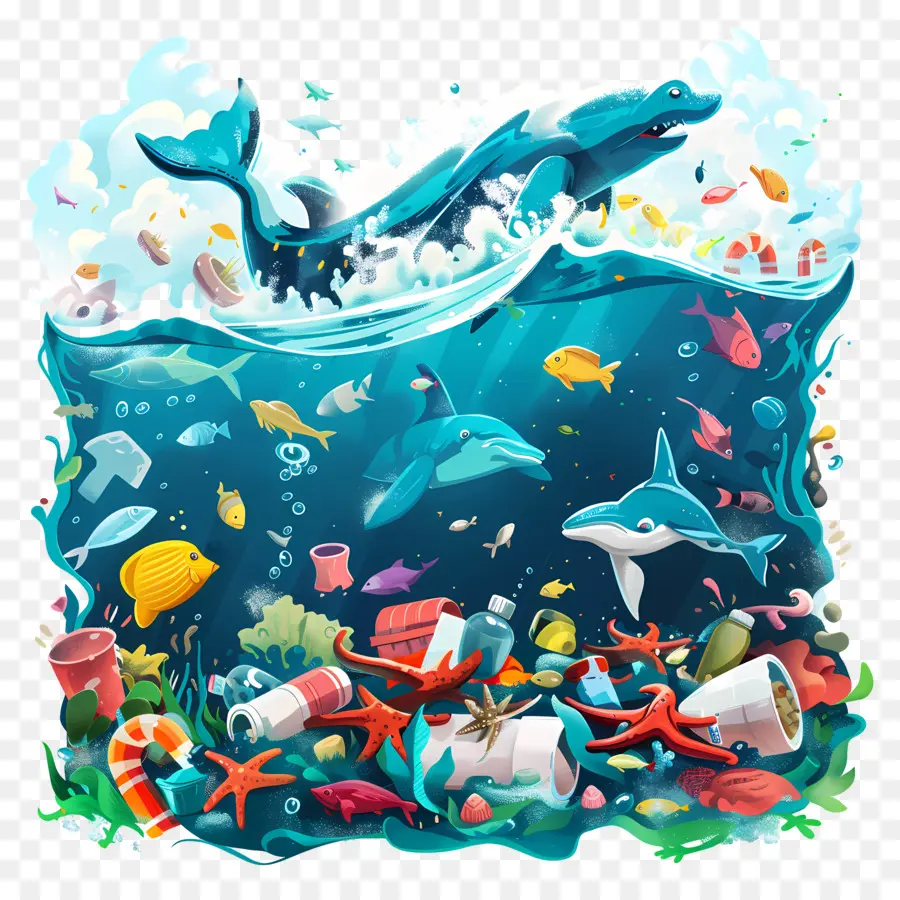 Les Baleines，Sceaux PNG