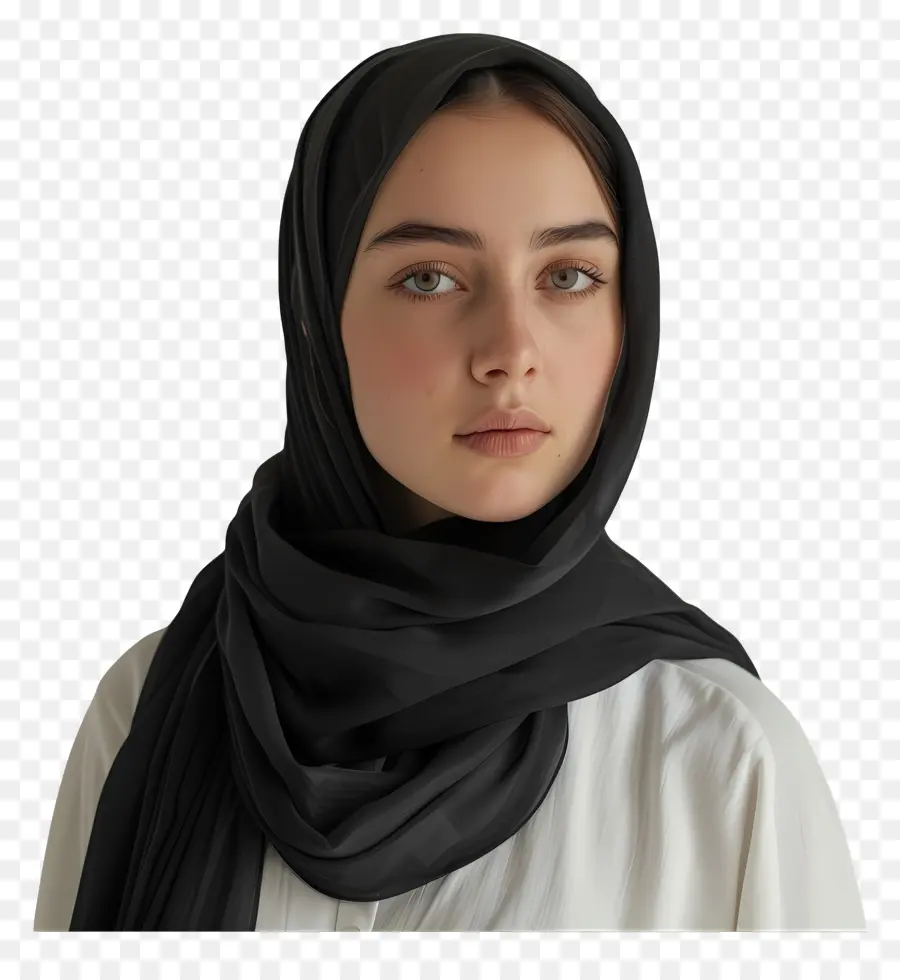 Vraie Fille Hijab，Jeune Femme PNG