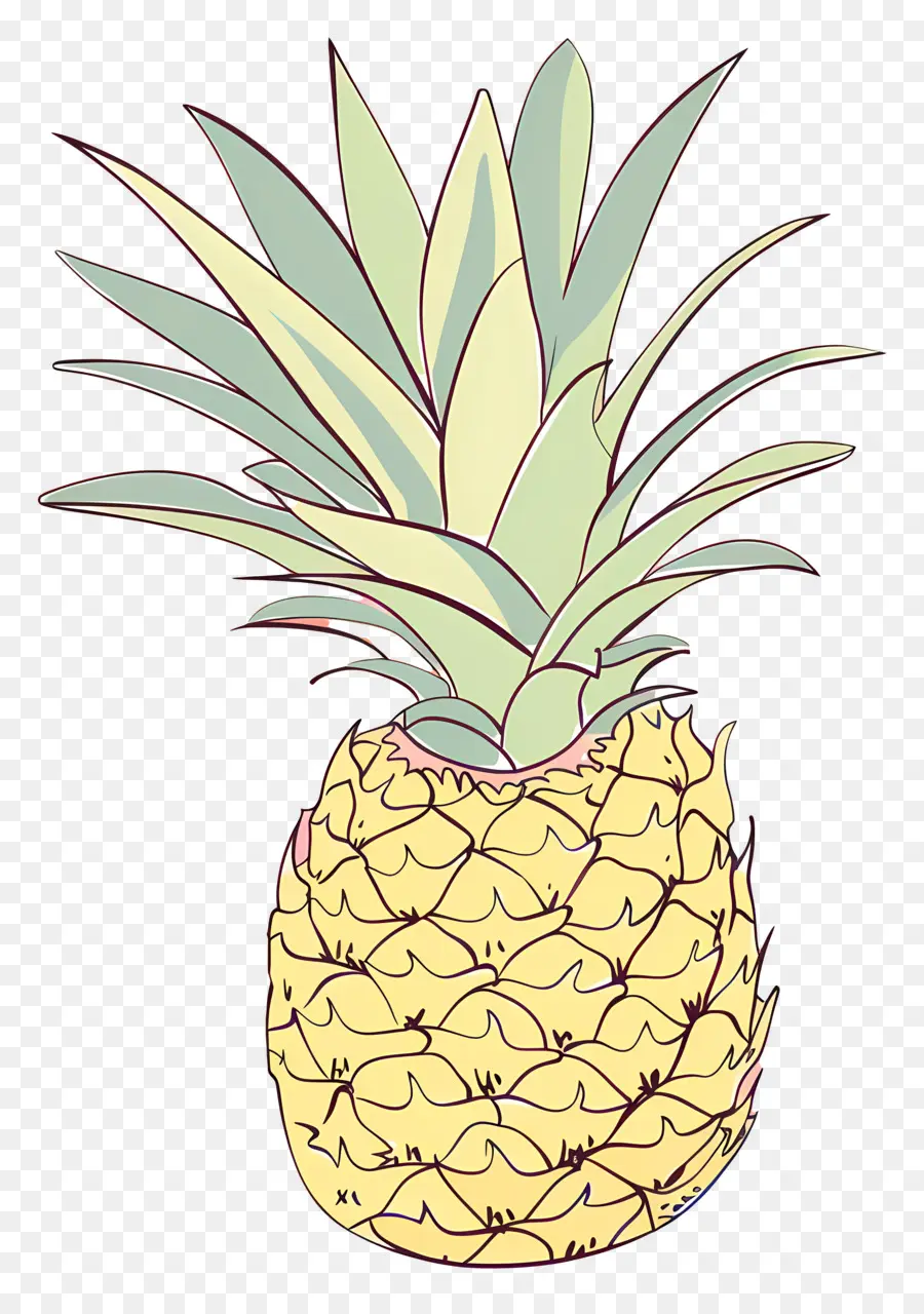 L'ananas，Fruits PNG