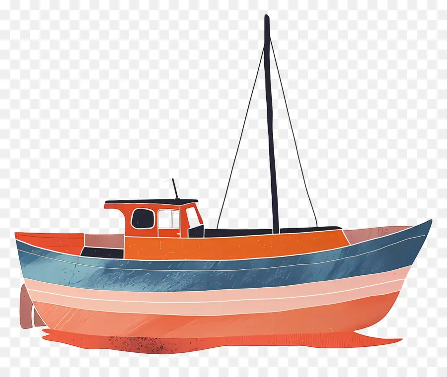 Bateau，Bateau De Pêche PNG