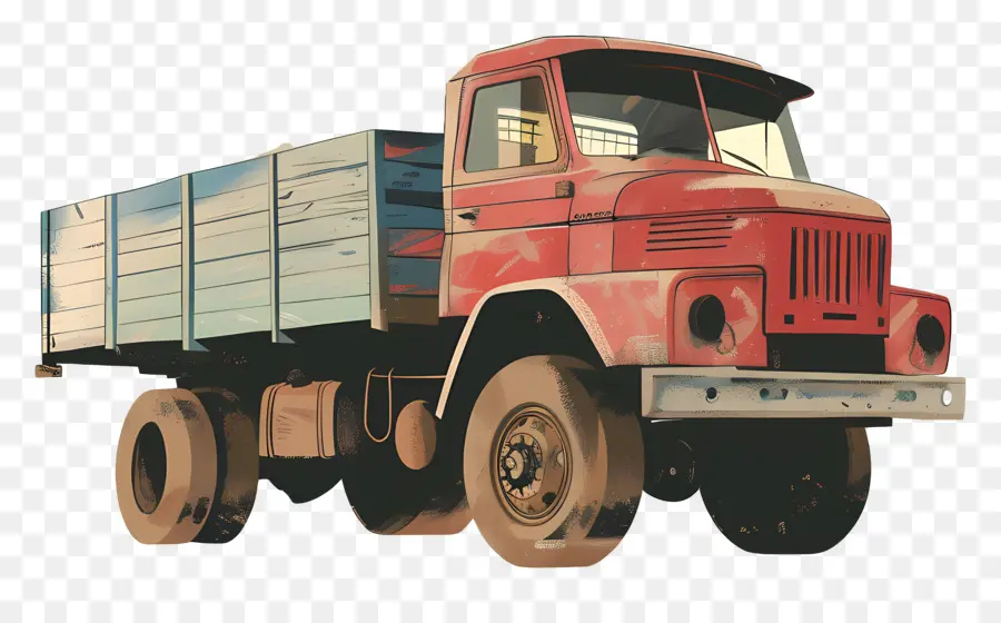 Camion，Camion Vintage PNG