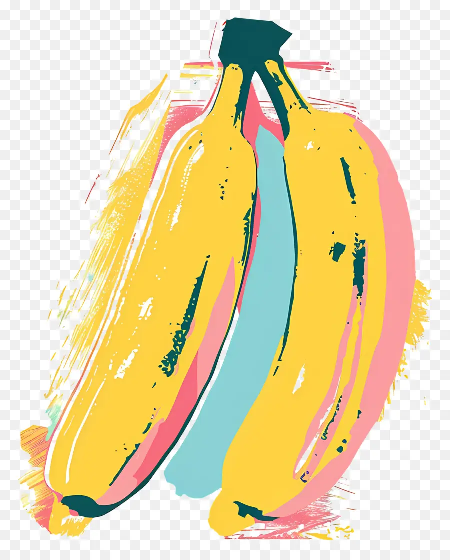 Banane，Peinture à La Banane PNG