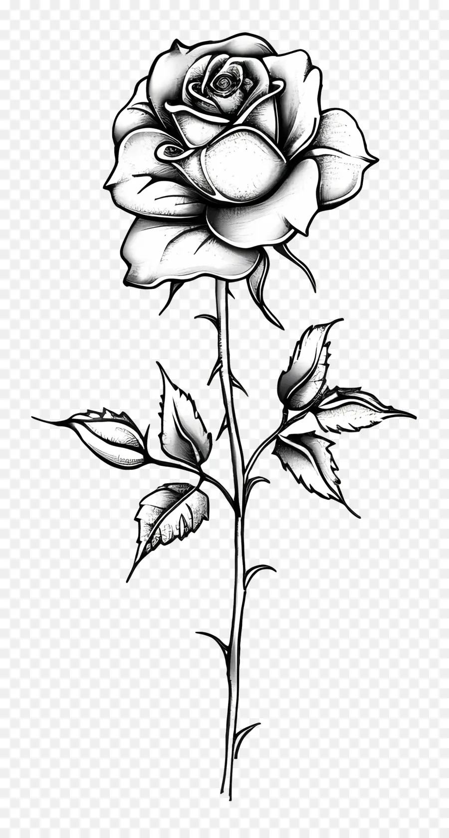Rose Tattoo，Rose PNG