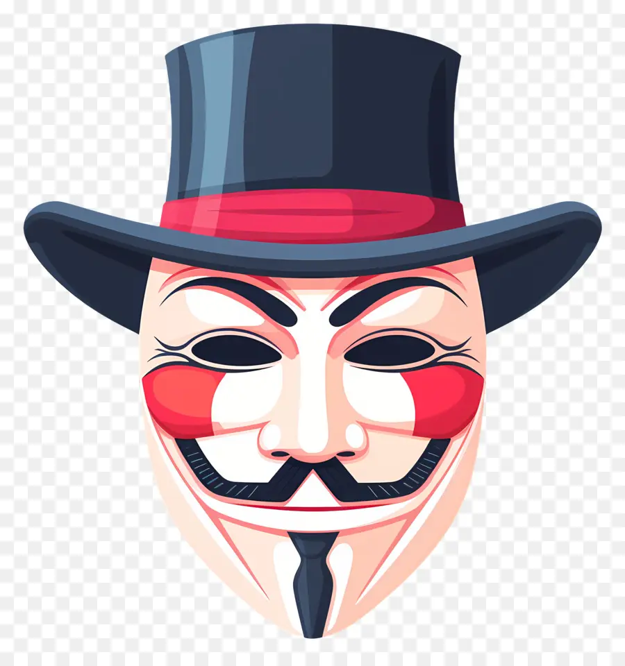 Anonyme，Masque Fawkes PNG