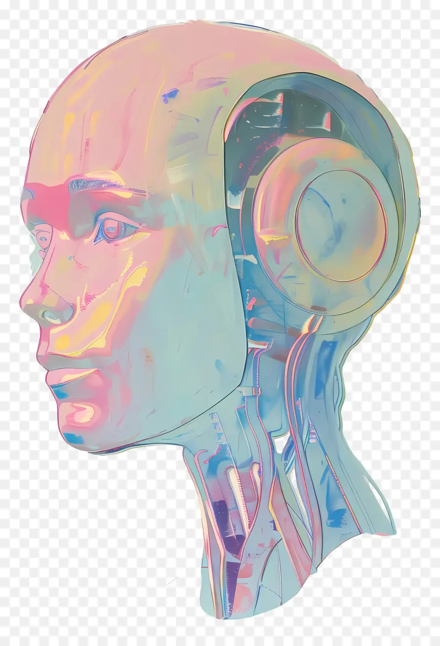 Sophia Robot，Tête Transparente PNG