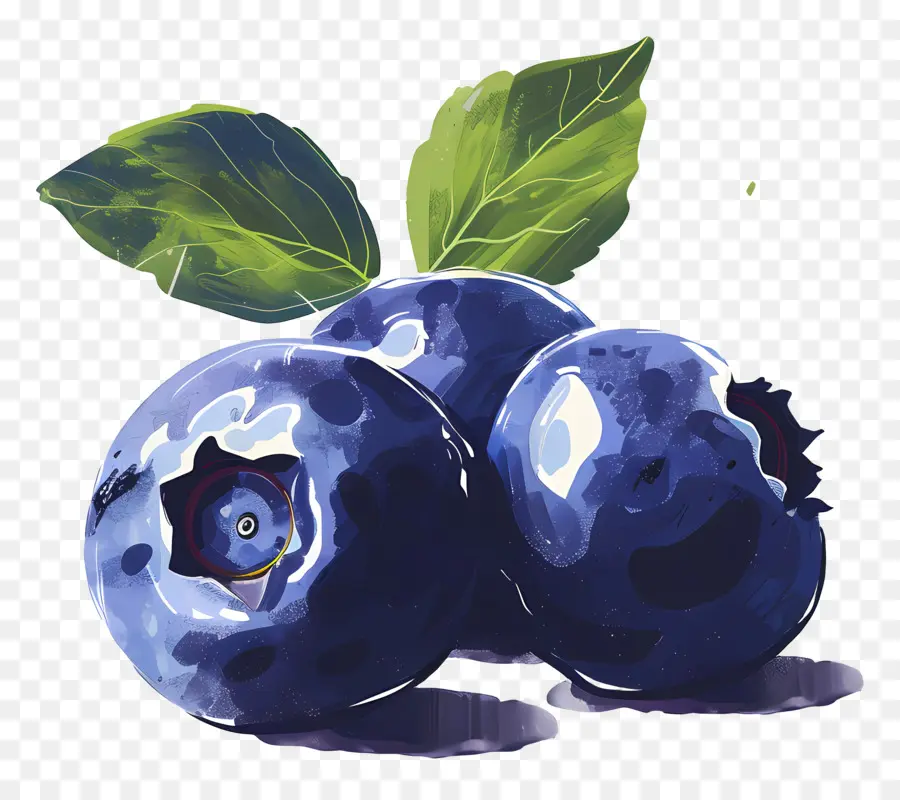 Bleuets，Fruits PNG