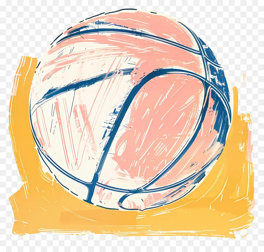 De Basket Ball，Cuir PNG