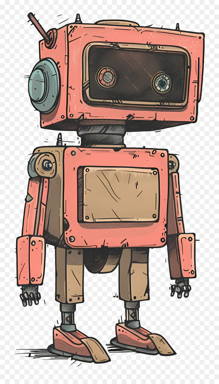 Robot，Métal PNG