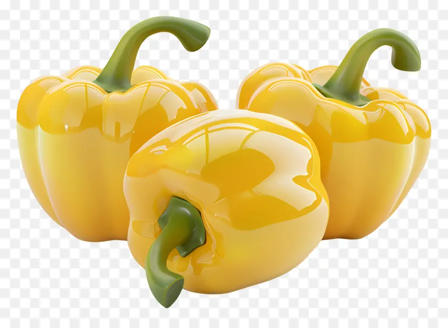 Poivron Jaune，Poivron Doux PNG