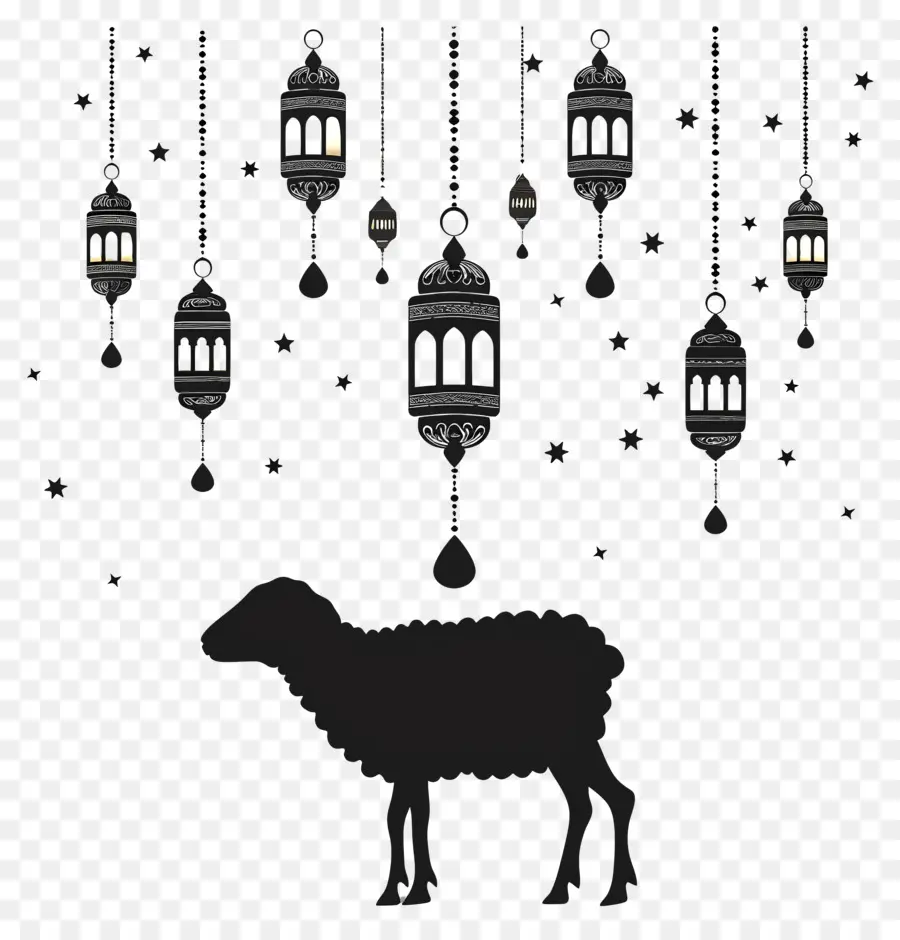 Eid Al Adha，Lanternes PNG