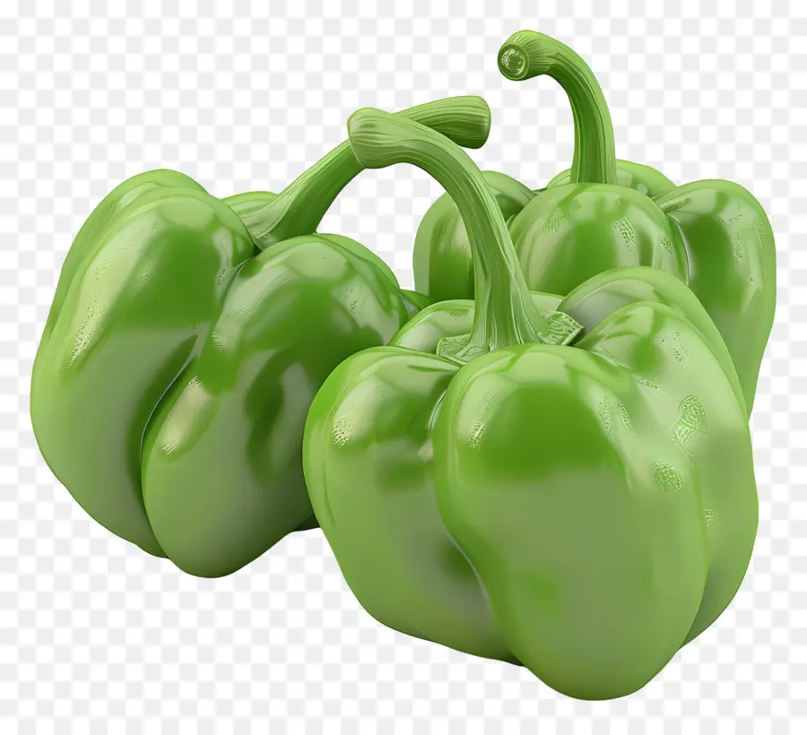 Poivron Vert，Poivrons PNG