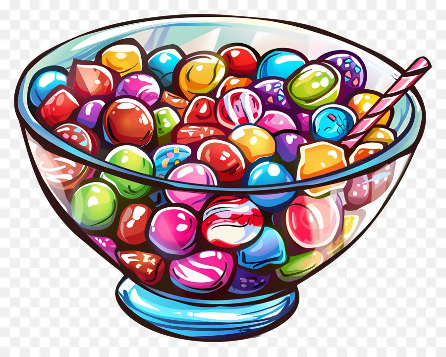 Bol De Bonbons，Bonbons PNG