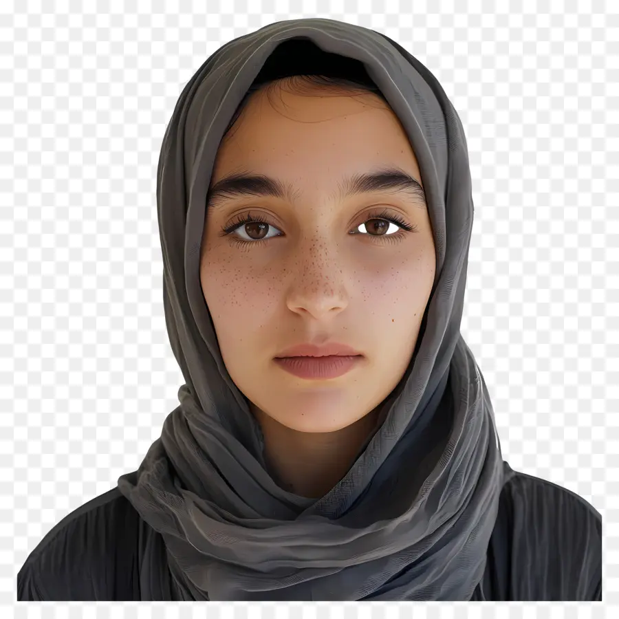 Vraie Fille Hijab，Femme Musulmane PNG