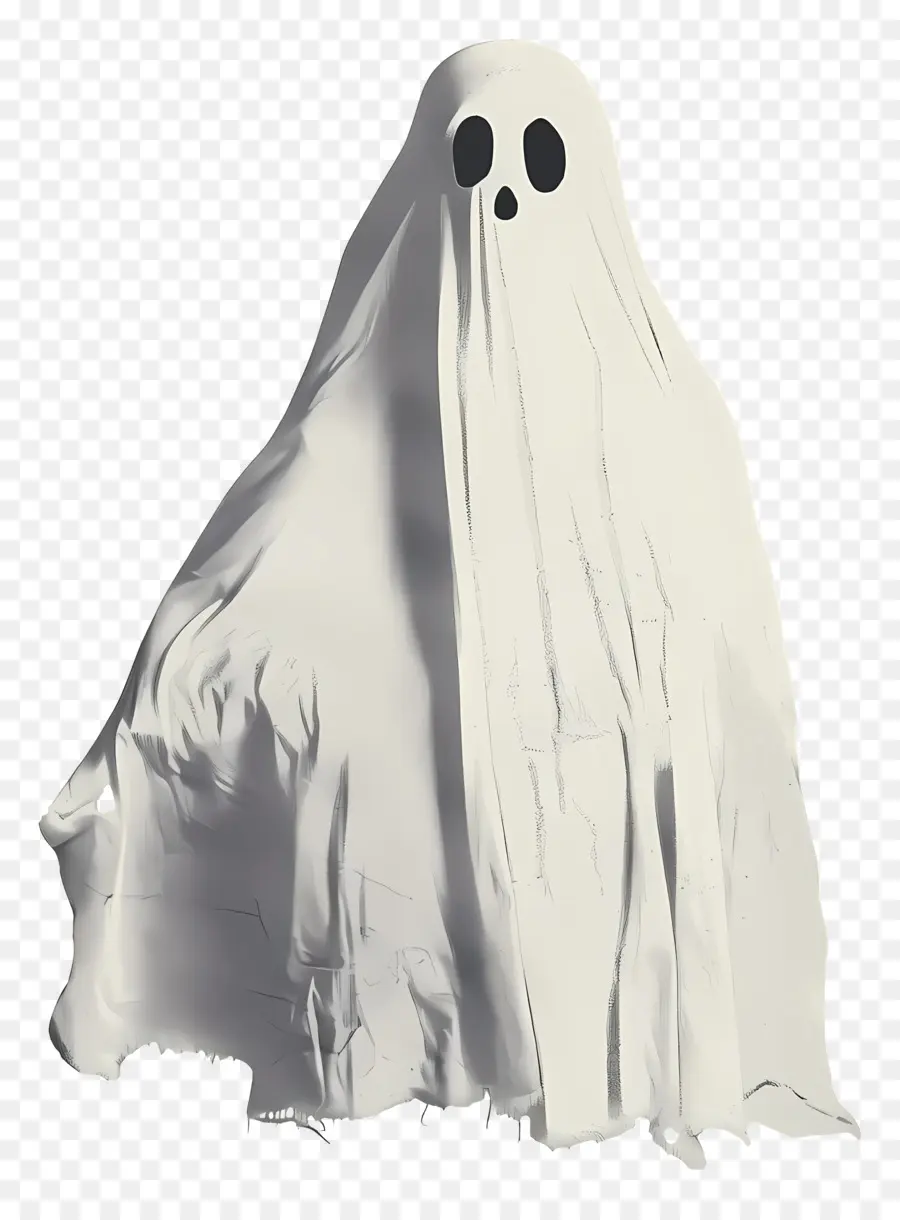 Fantôme，Blanc PNG