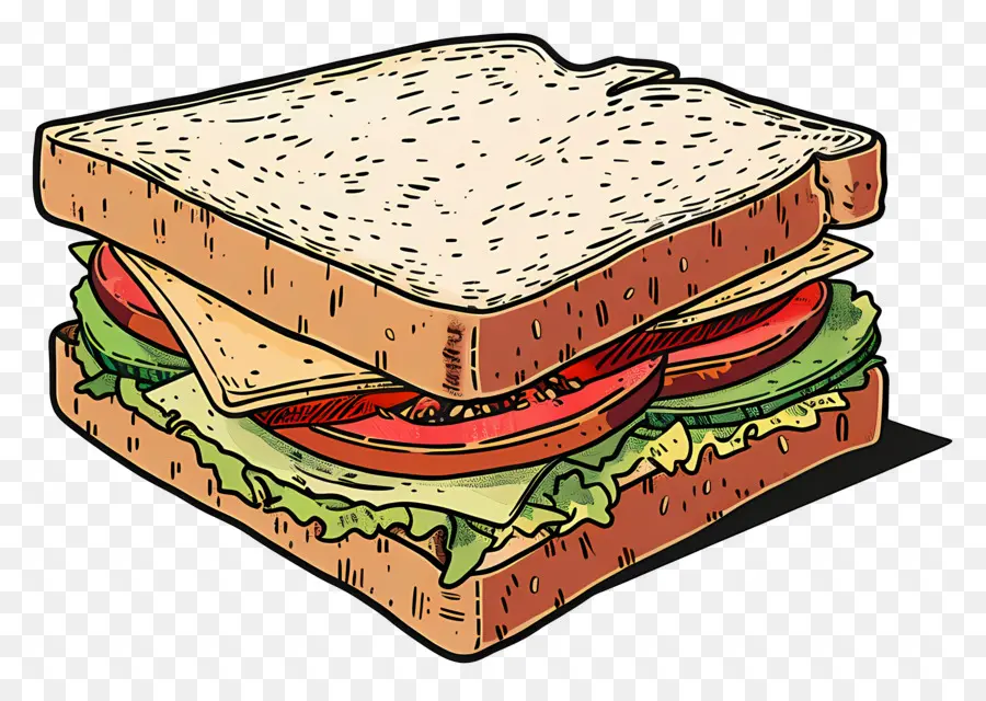 Sandwich，Tomate PNG