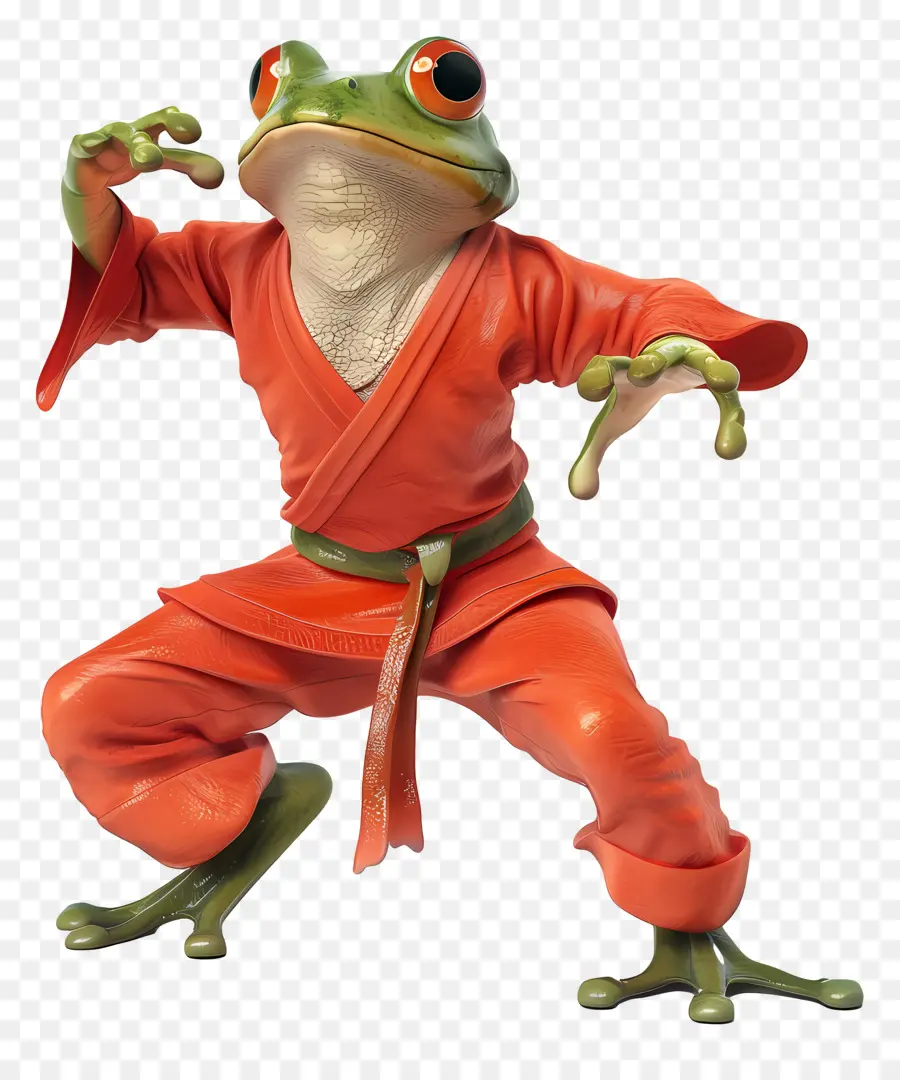 Kung Fu，Grenouille PNG