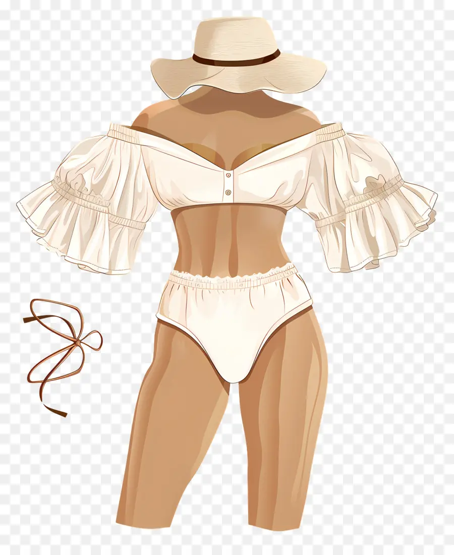 Tenue D'été，Bikini PNG