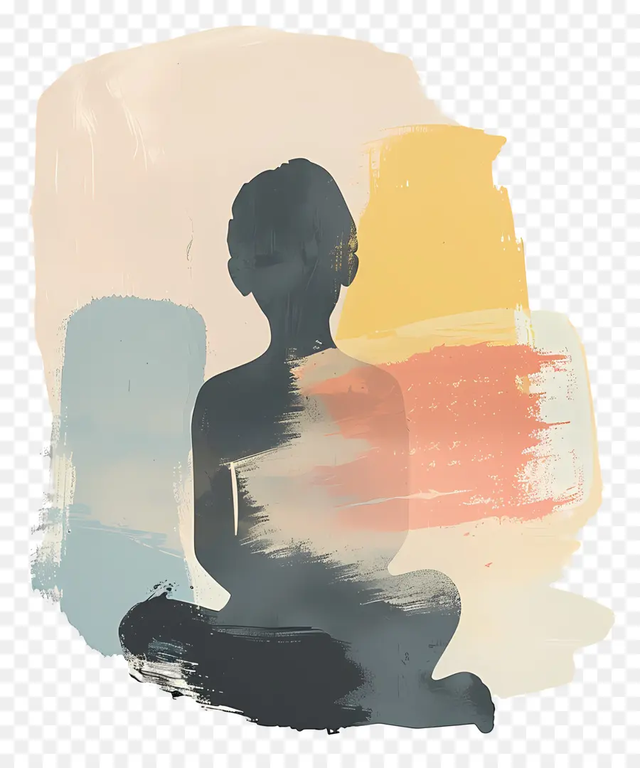 Enfant，La Méditation PNG